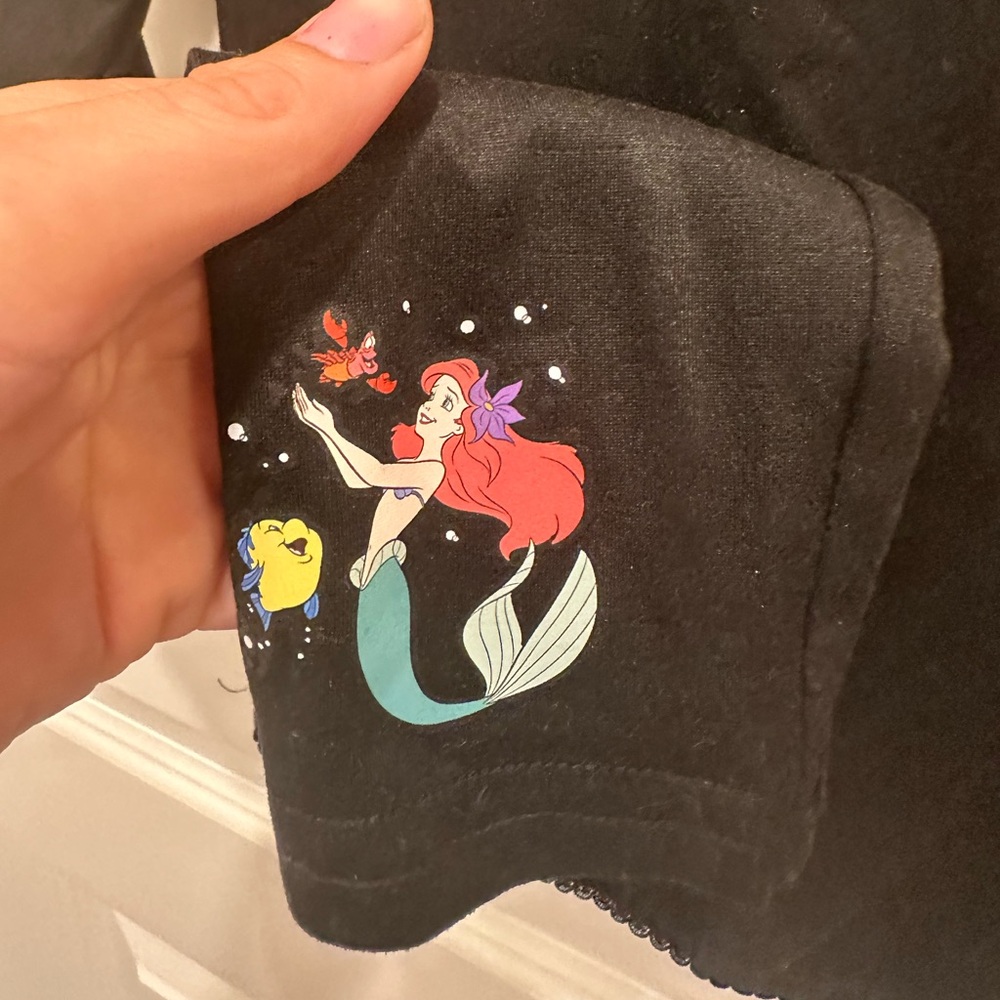DIY little mermaid and random lady and the tramp characters crop top - Picture 12 of 17